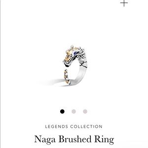 John Hardy Naga Ring size 7